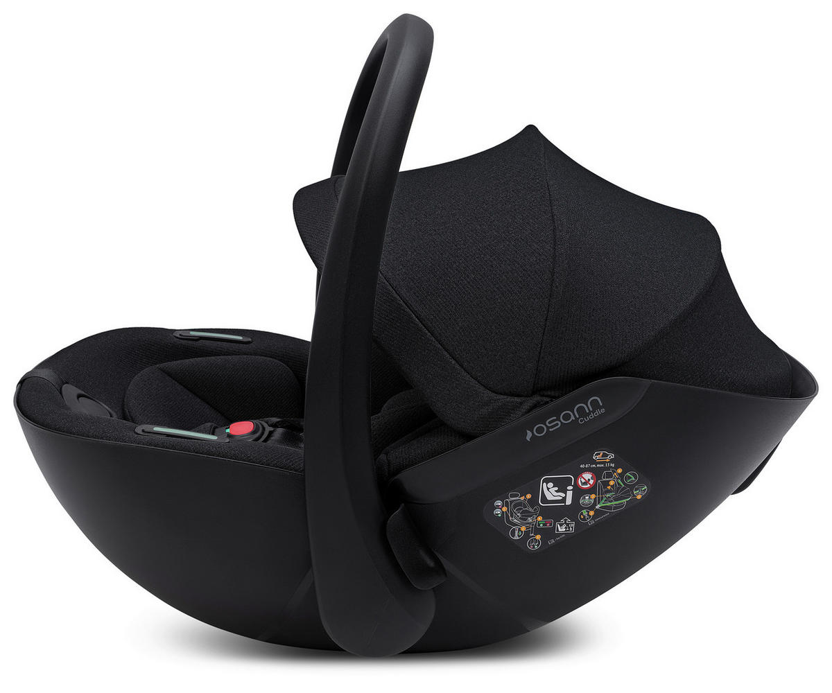 BABYSCHALE  - Schwarz, KONVENTIONELL, Kunststoff (68/43,5/52cm) - Osann