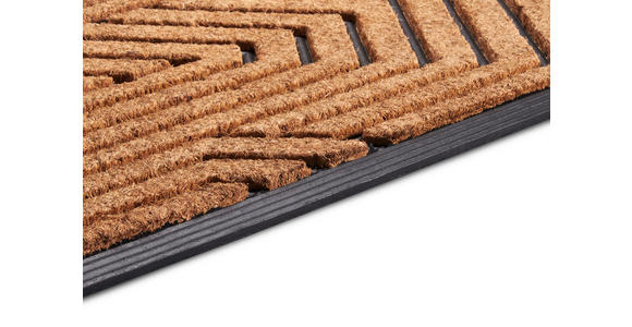KOKOSMATTE 45/75 cm Mix Mats  - Hellbraun/Schwarz, Basics, Naturmaterialien/Kunststoff (45/75cm) - Esposa