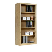 REGAL Eiche massiv Eichefarben  - Eichefarben, Design, Holz/Holzwerkstoff (90/190/42cm) - Livetastic