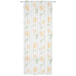 FERTIGVORHANG transparent  - Gelb/Multicolor, KONVENTIONELL, Textil (140/245cm) - Esposa