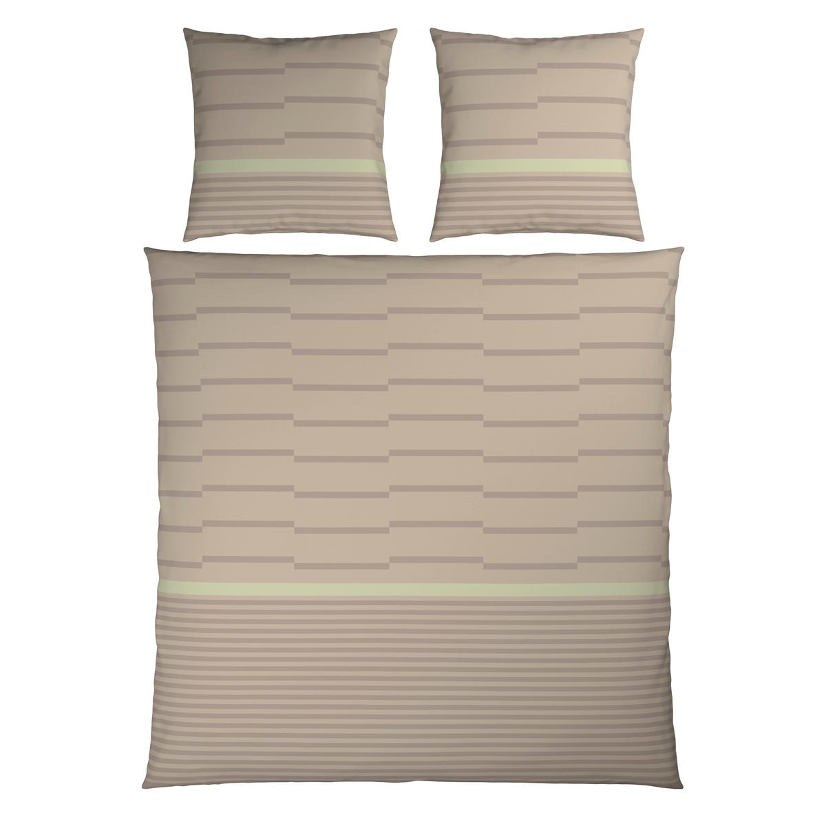 BETTWÄSCHE 200/200 cm  - Beige, Textil (200/200cm) - Bio:Vio