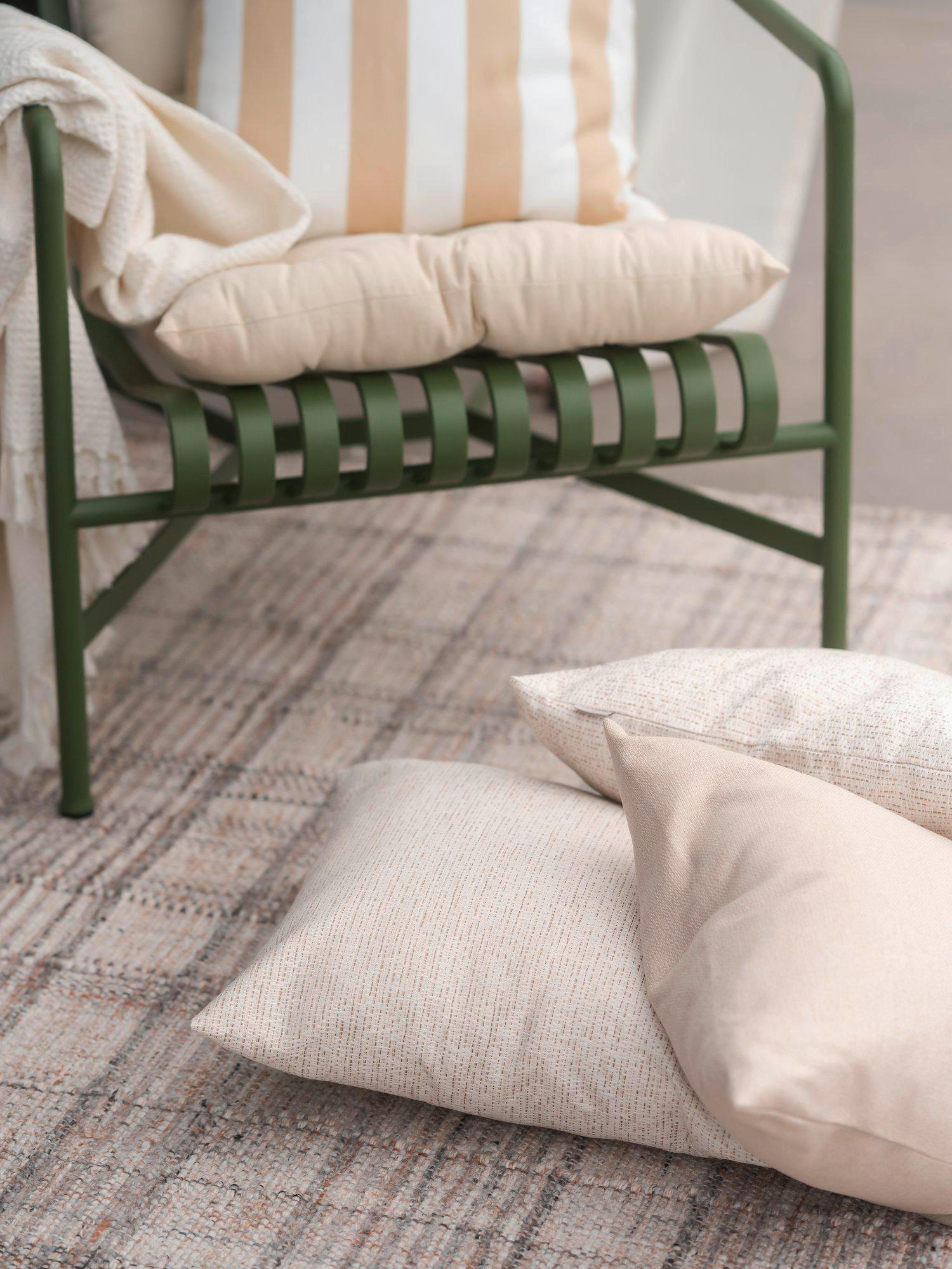 ZIERKISSEN  45/45 cm   - Beige, Basics, Textil (45/45cm) - Svanefors