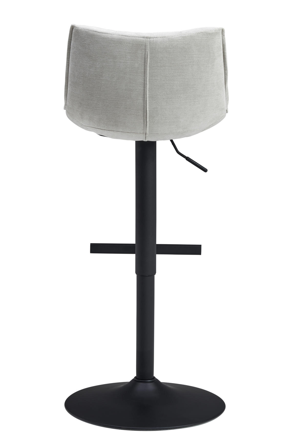 BARHOCKER in Beige  - Beige/Schwarz, MODERN, Textil/Metall (46/87-108/52cm) - MID.YOU