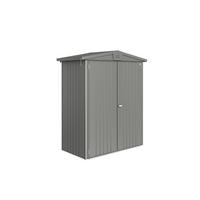 GERÄTEHAUS 172/196/84 cm  - Grau, Basics, Metall (172/196/84cm) - Biohort