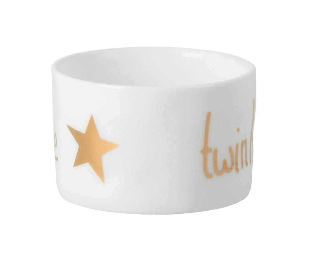 TEELICHTHALTER - Weiss, Basics, Keramik (4,5/3cm) - Räder