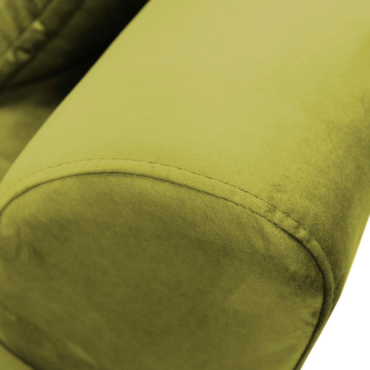 ECKSCHLAFSOFA  mit Rücken echt, Armteil rechts Velours Hellgrün  - Schwarz/Hellgrün, Design, Textil/Metall (277/187cm) - Livetastic