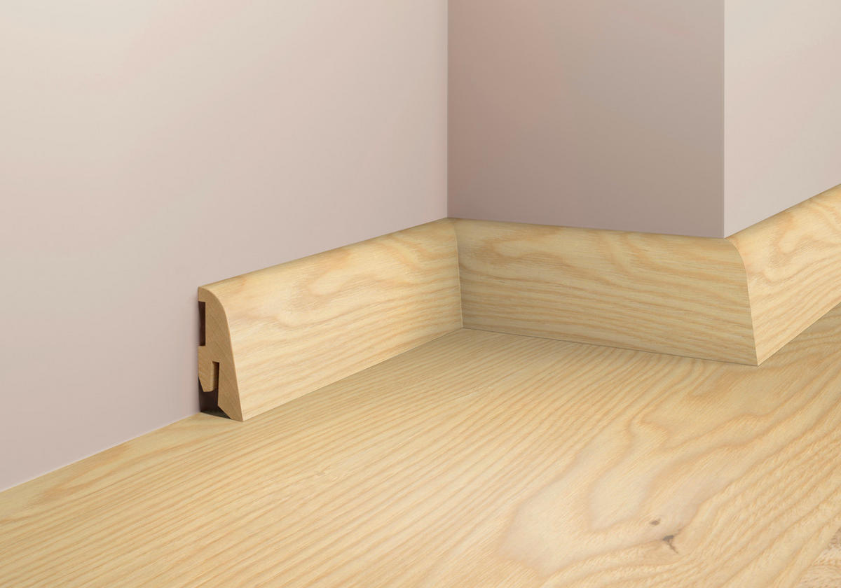 SOCKELLEISTE, Esche Natur  - Basics, Holz (250/4/1,8cm) - Tilo