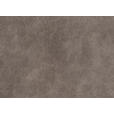 ECKSOFA Taupe Mikrofaser  - Taupe/Schwarz, KONVENTIONELL, Textil/Metall (302/180cm) - Carryhome