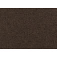 ECKSOFA in Webstoff Braun  - Silberfarben/Braun, MODERN, Kunststoff/Textil (218/304cm) - Carryhome