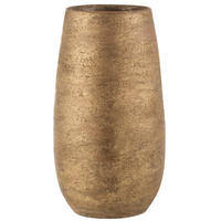 DEKOVASE  - Goldfarben, Basics, Keramik (22/22/41cm) - Ambia Home