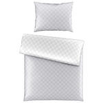 WENDEBETTWÄSCHE Wycom Satin 140/200 cm  - Hellgrau, KONVENTIONELL, Textil (140/200cm) - Esposa