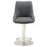 BARHOCKER Lederlook Schwarz - Edelstahlfarben/Schwarz, Design, Textil/Metall (47/86-110,5/56cm) - Novel BARHOCKER Lederlook Schwarz - Edelstahlfarben/Schwarz, Design, Textil/Metall (47/86-110,5/56cm) - Novel