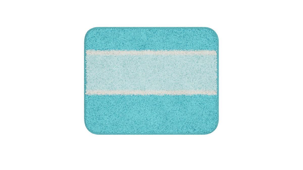BIDET-VORLEGER Grund Blau 40/50 cm  - Blau, Basics, Kunststoff/Textil (40/50cm) - Grund