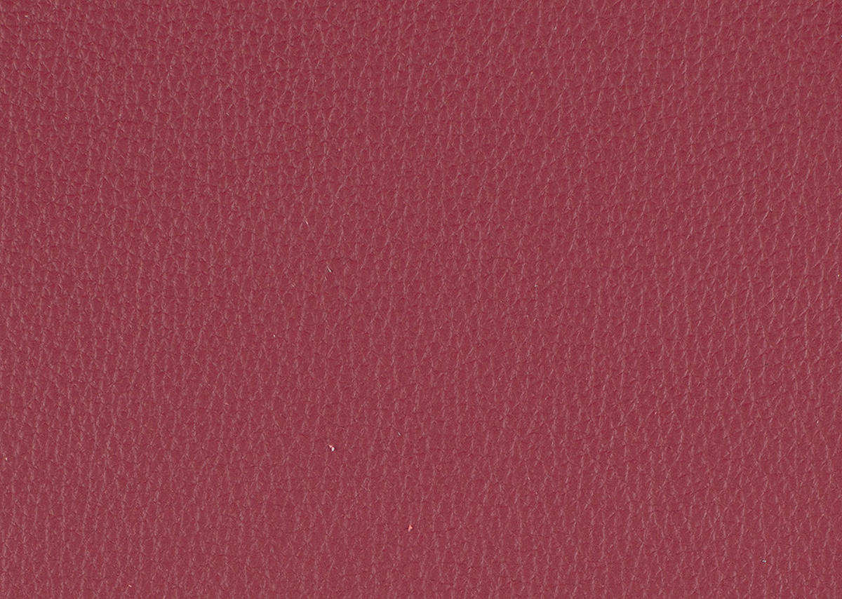 ECKSOFA in Echtleder Bordeaux  - Bordeaux/Schwarz, Design, Leder/Metall (291/176cm) - Valdera