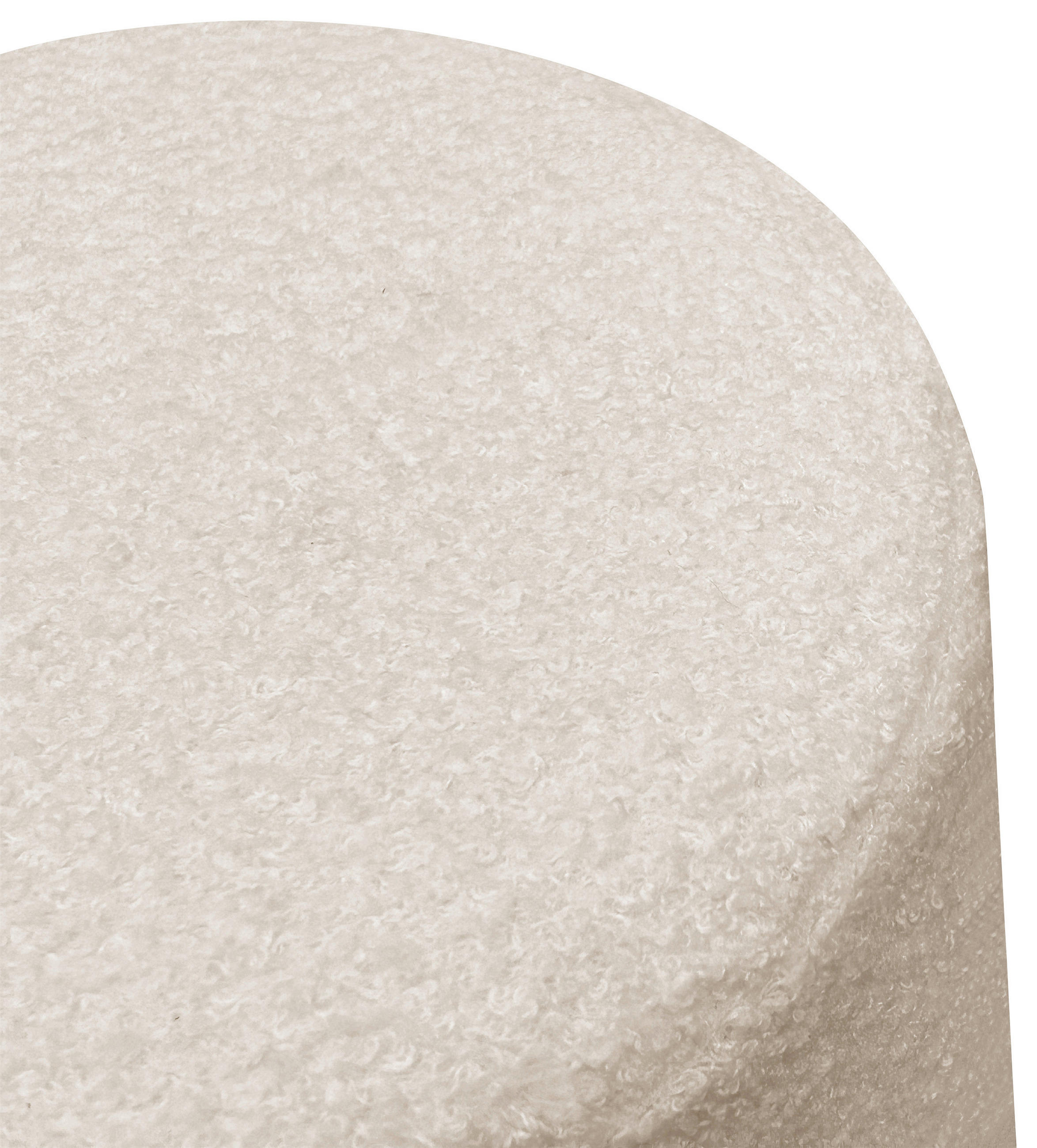 Thumbnail - Novel Pouf, Beige, Textil, Holzwerkstoff, Uni, 35x35 cm, Indoor, Sitzfläche gepolstert, formstabil, Kleinmöbel