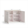 SIDEBOARD  120,2/89/43 cm  - Kaschmir/Eichefarben, Design, Holzwerkstoff/Kunststoff (120,2/89/43cm) - Voleo
