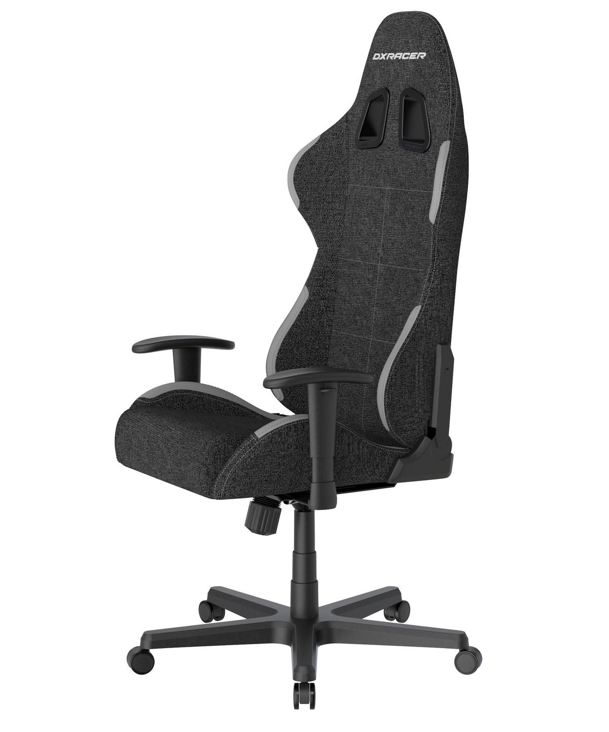 GAMINGSTUHL  in Grau, Schwarz  - Schwarz/Grau, KONVENTIONELL, Kunststoff/Textil (70/129/70cm) - Dxracer
