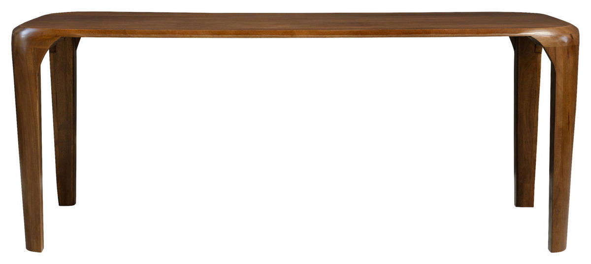 ESSTISCH in Holz 200/76/100 cm  - Walnussfarben, MODERN, Holz (200/76/100cm) - Livetastic