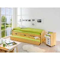 AUSZIEHBETT 90/200 cm Kieferfarben  - Kieferfarben, Basics, Holz/Kunststoff (90/200cm) - MID.YOU