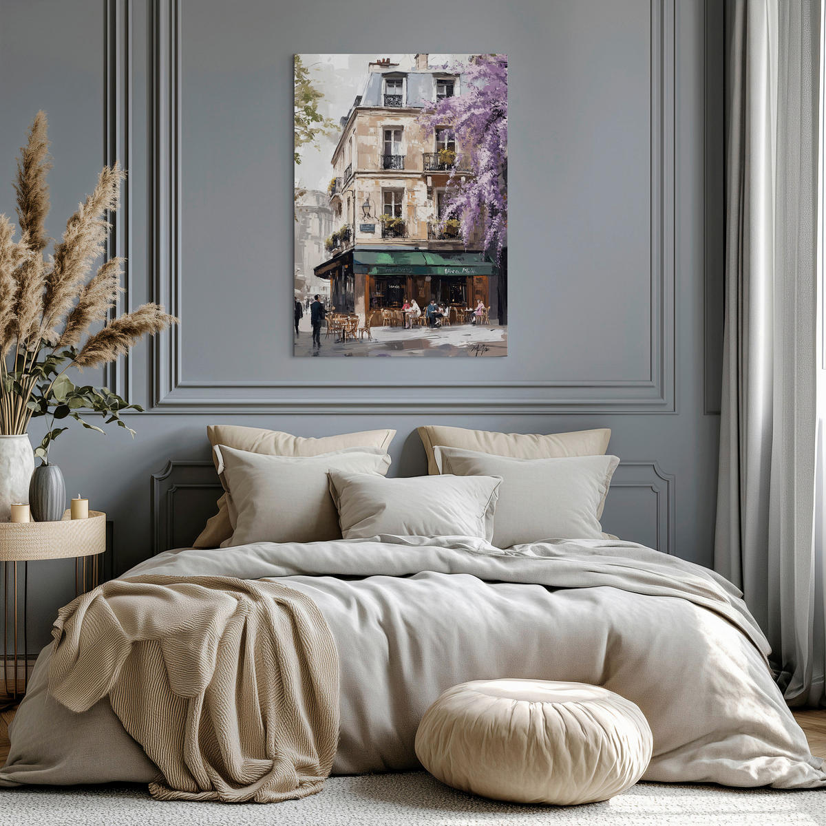 LEINWANDBILD Architektur 60/80 cm  - Multicolor, Basics, Holz/Textil (60/80cm)