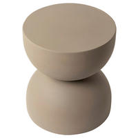 COUCHTISCH 35/35/39 cm Greige  - Greige, Design, Stein (35/35/39cm) - MID.YOU
