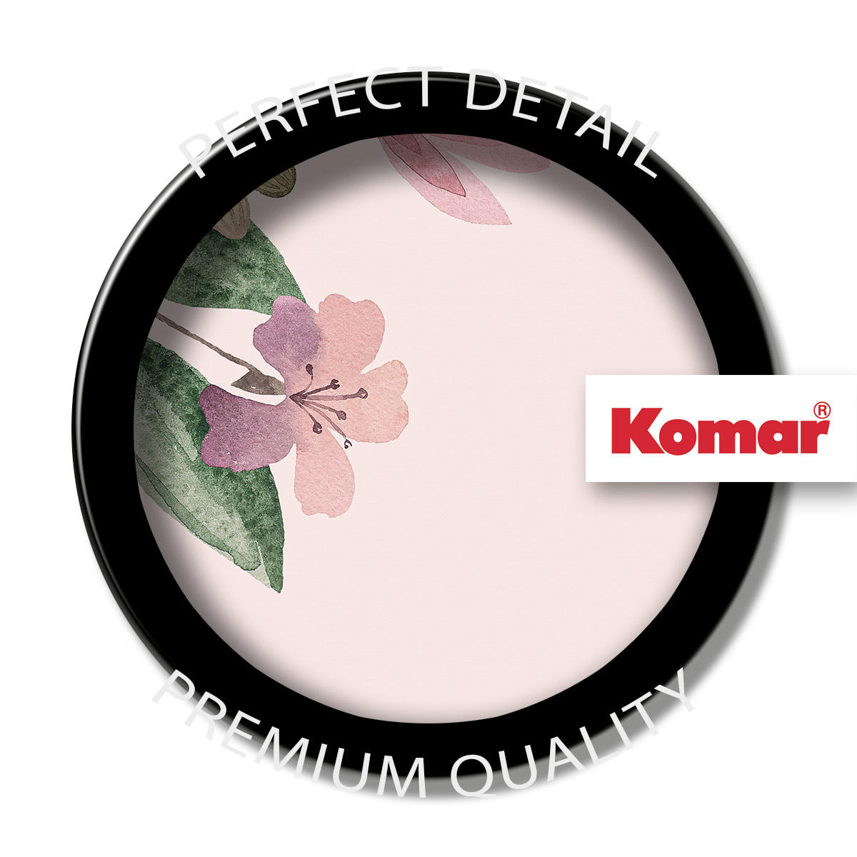 NON WOVEN-TAPET 200/250 cm  - vit/grön, Basics (200/250cm) - Komar