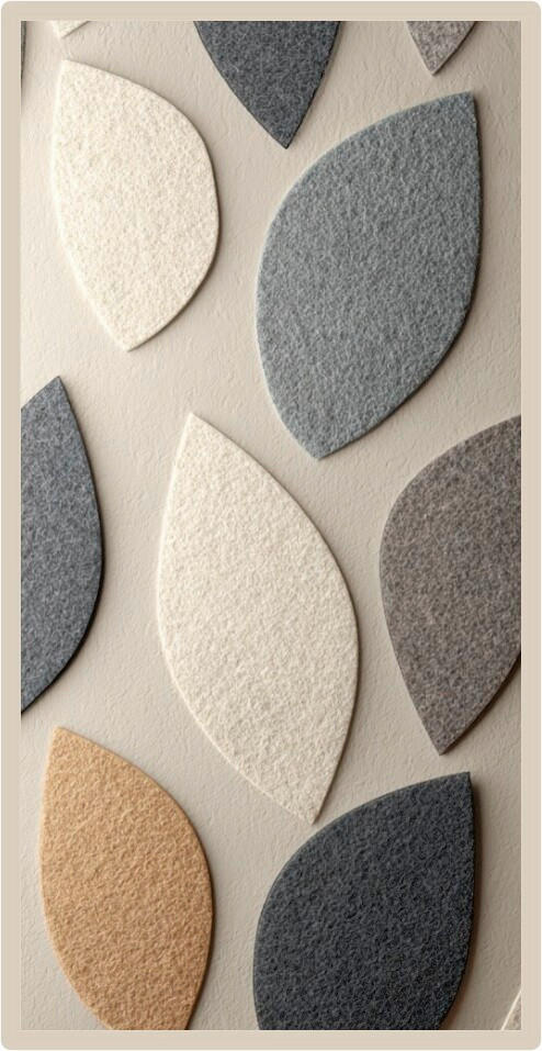 AKUSTIKBILD Abstraktes 120/60 cm  - Multicolor, Basics, Naturmaterialien/Holz (120/60cm) - Euroart