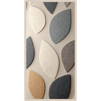 AKUSTIKBILD Abstraktes 120/60 cm  - Multicolor, Basics, Naturmaterialien/Holz (120/60cm) - Euroart