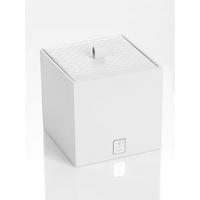 BOX MIT DECKEL - Weiß, Design, Kunststoff (11/11/11cm) - Joop!