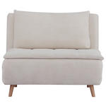 SCHLAFSOFA Cord Beige  - Beige/Naturfarben, Design, Holz/Textil (105/80/90cm) - Carryhome