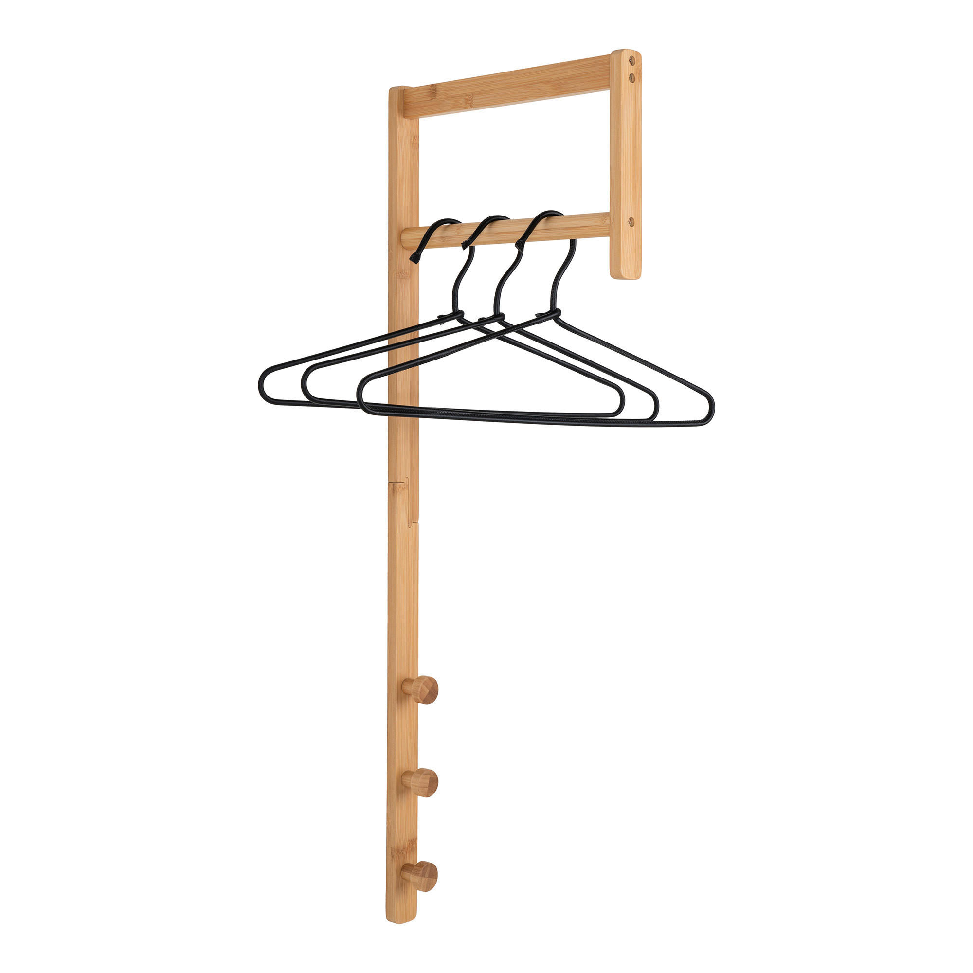 GARDEROBENPANEEL  in 3/82/30 cm  - Hellbraun, Design, Holz (3/82/30cm)