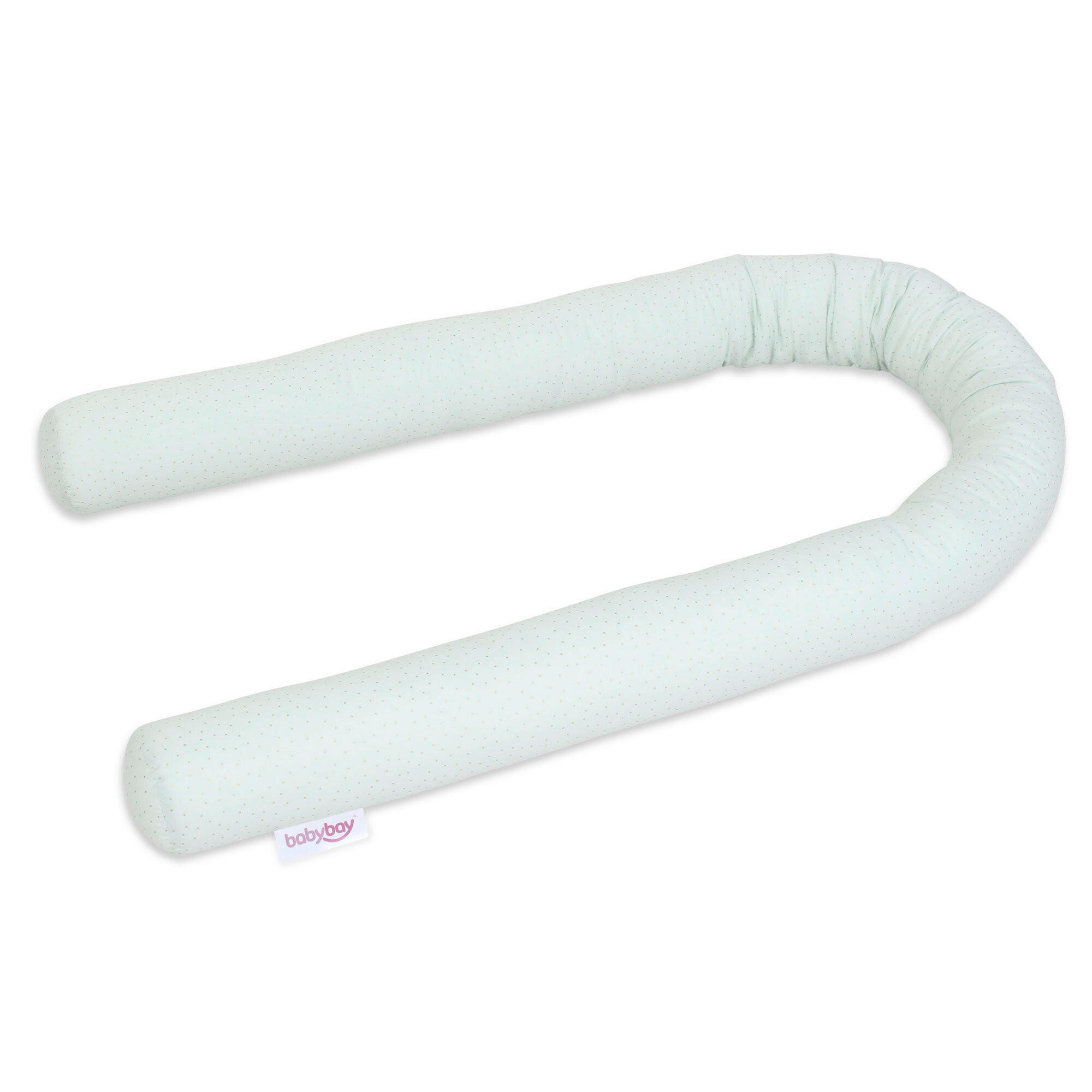 NESTCHENSCHLANGE BABY BAY  180/9/9 cm   - Mintgrün, Basics, Textil (180/9/9cm) - Babybay