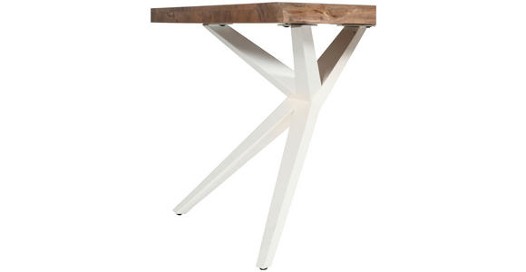 TISCHGESTELL in Metall 60/72/70 cm - Creme, Design, Metall (60/72/70cm) - Landscape