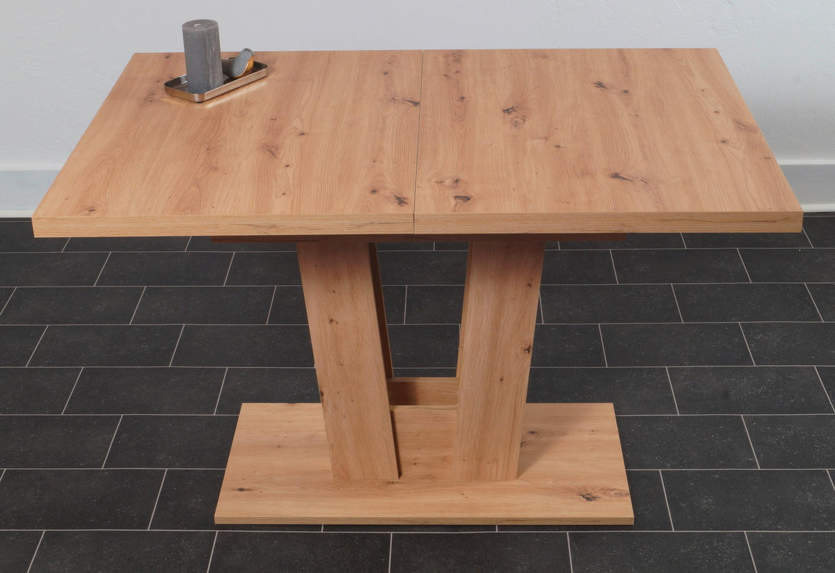 ECKBANKGRUPPE Mikrofaser Eiche Artisan, Grau  - Eiche Artisan/Grau, KONVENTIONELL, Holz/Textil (125/89/165cm) - MID.YOU