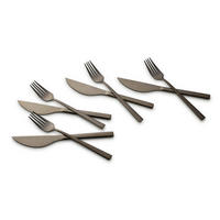 PRÍBOR NA PIZZU ušľachtilá oceľ,  - čierna, Basics, kov (23cm) - Echtwerk