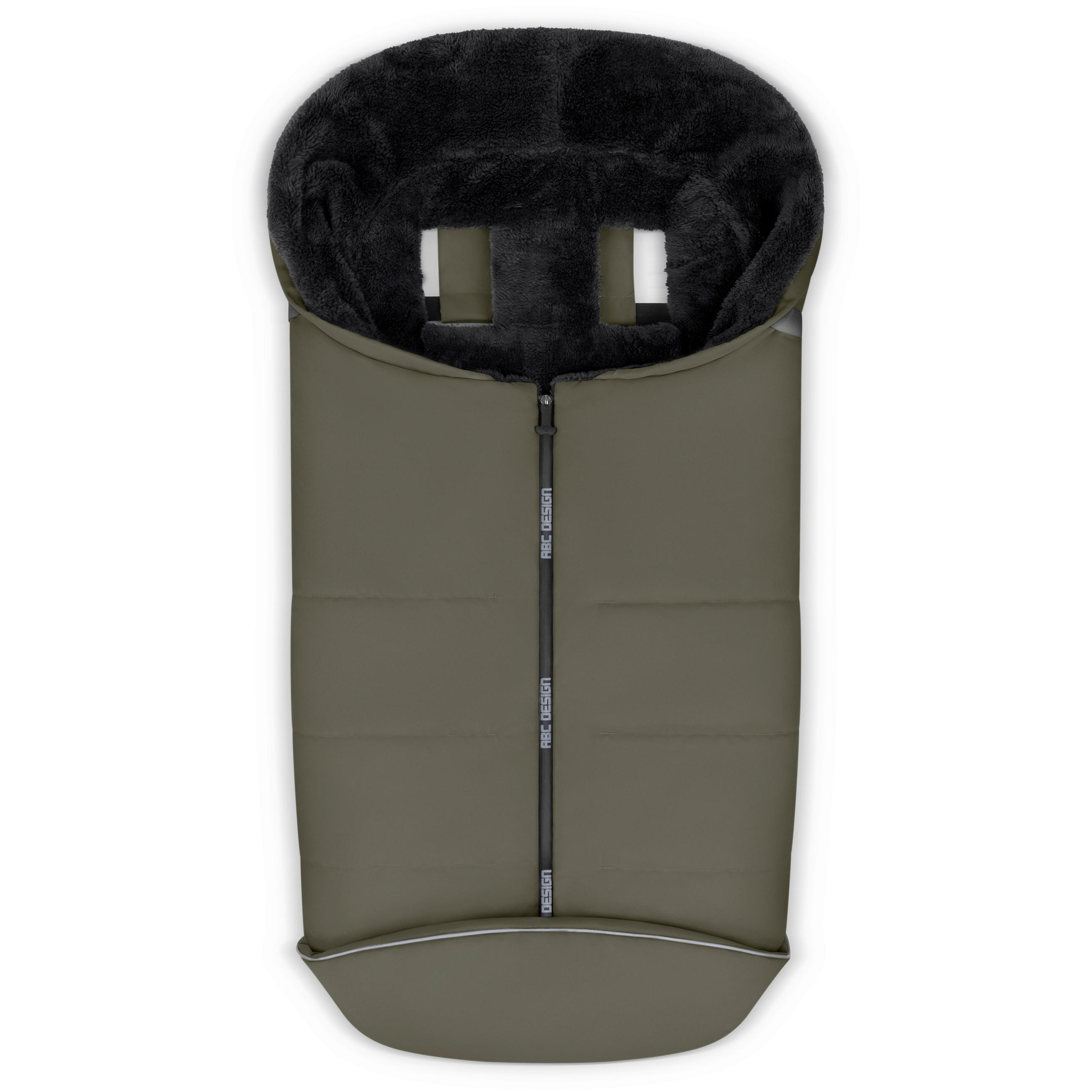 ABC Design FUßSACK Winterfußsack Olivgrün 47x8x98 cm