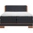 BOXSPRINGBETT 160/200 cm in Grau, Buchefarben - Buchefarben/Grau, Natur, Holz/Textil (160/200cm) - Linea Natura BOXSPRINGBETT 160/200 cm in Grau, Buchefarben - Buchefarben/Grau, Natur, Holz/Textil (160/200cm) - Linea Natura