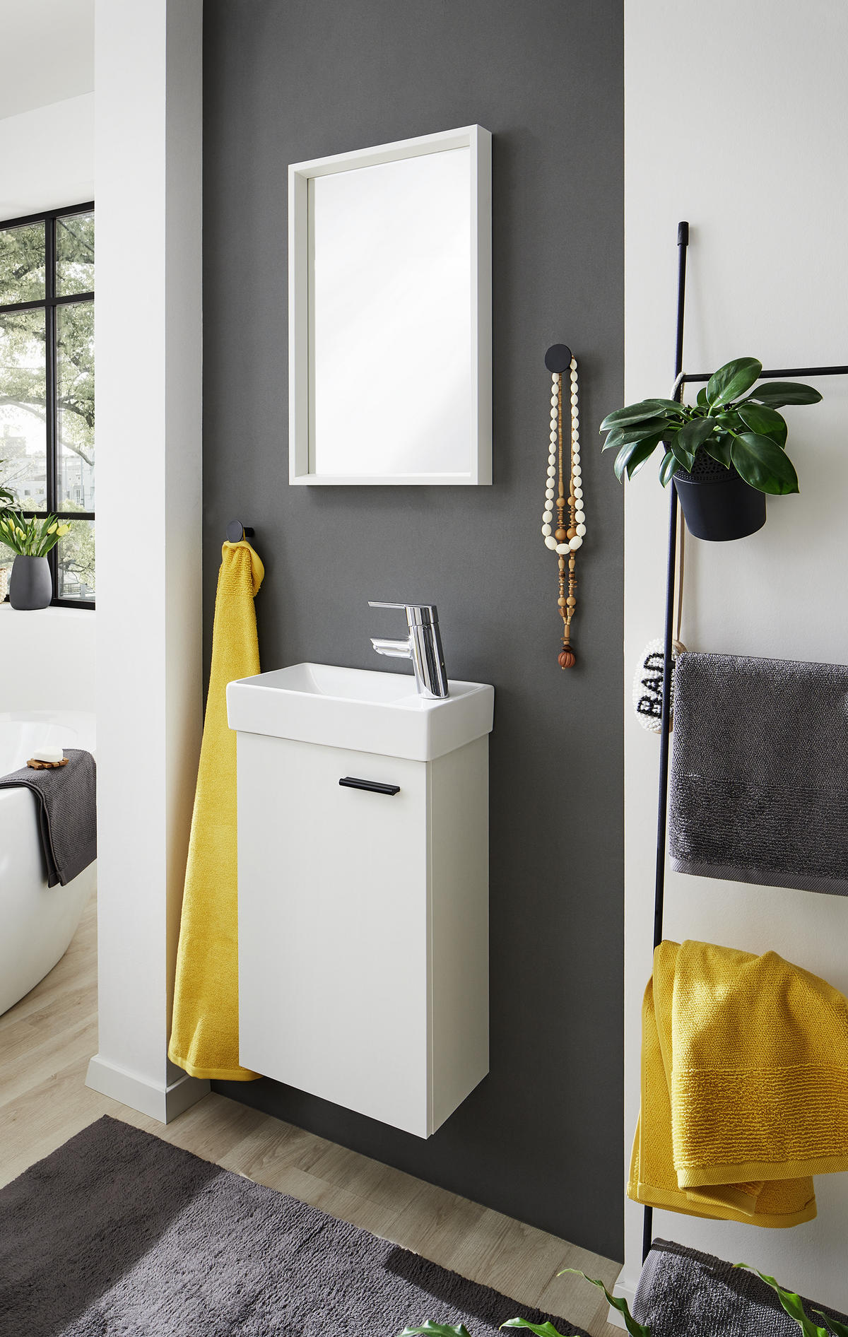 GÄSTEBAD 40 cm  - Weiß, KONVENTIONELL, Holzwerkstoff (40cm) - Xora