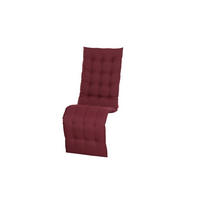 LIEGENAUFLAGE Uni  - Rot, KONVENTIONELL, Textil (48/6/160cm) - Siena Garden