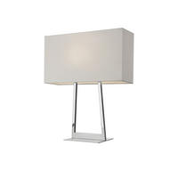 TISCHLEUCHTE - Weiß, Design, Textil/Metall (45/52cm) - Villeroy & Boch