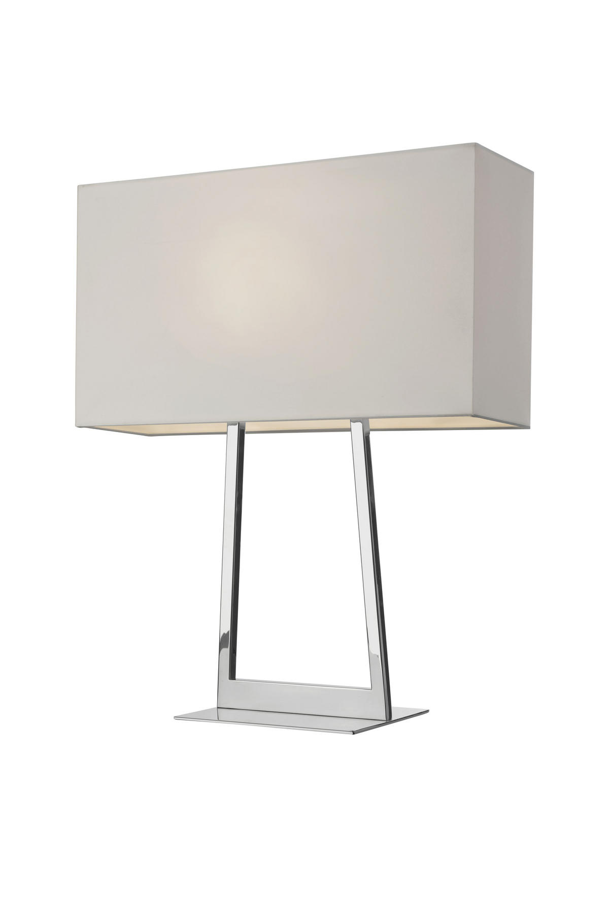 TISCHLEUCHTE - Weiß, Design, Textil/Metall (45/52cm) - Villeroy & Boch