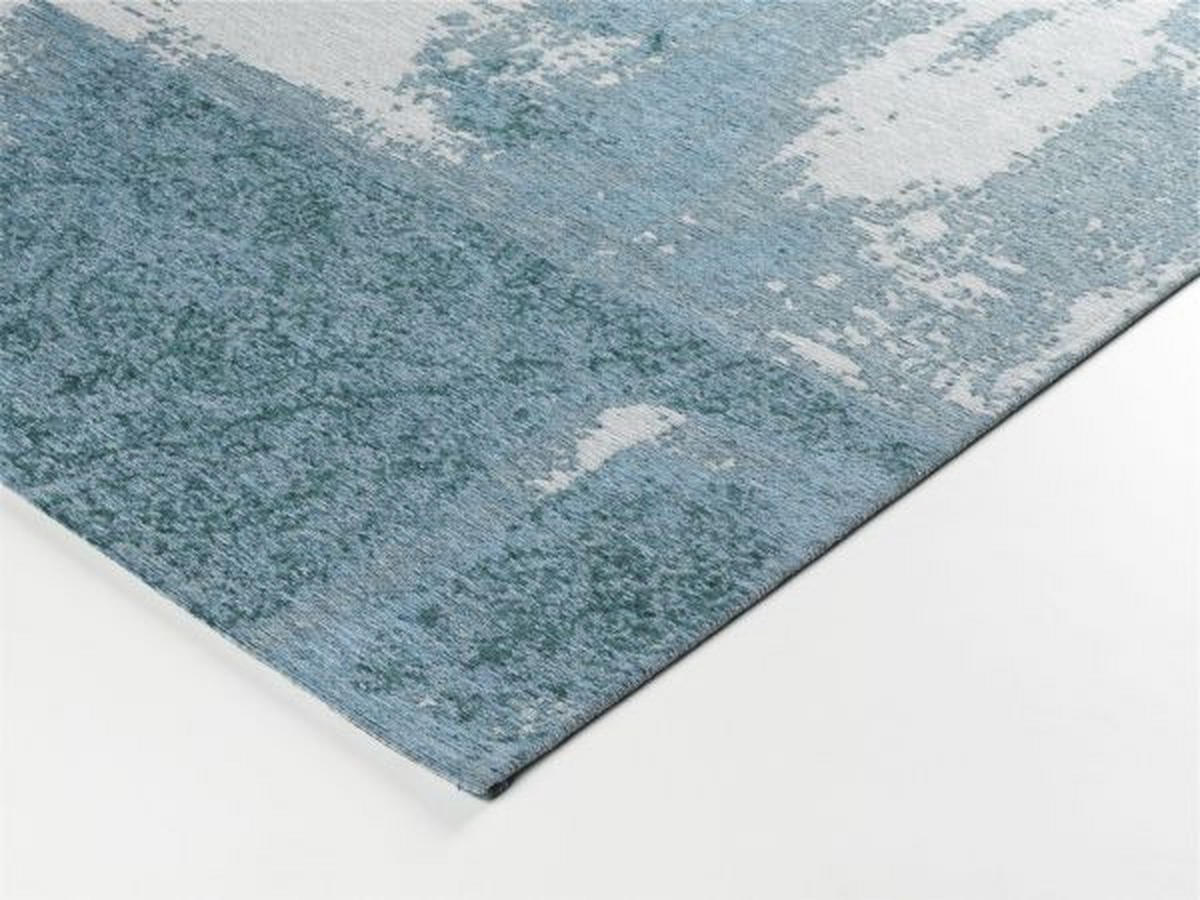FLACHWEBETEPPICH 120/180 cm Diana Nora Türkis  - Türkis, Basics, Textil (120/180cm) - Novel