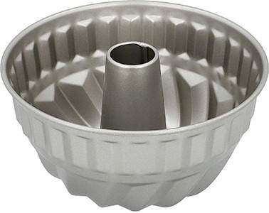 GUGELHUPFFORM  - Silberfarben, KONVENTIONELL, Metall (18/9cm) - Birkmann
