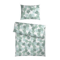 BETTWÄSCHE 2-teilig Seersucker 140/200 cm  - Grün, KONVENTIONELL, Textil (140/200cm) - Esposa