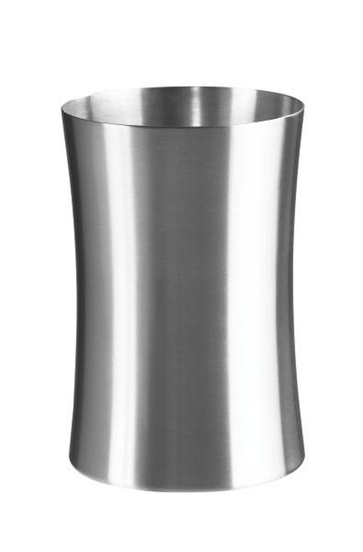PAHAR PENTRU PERIUȚE DE DINȚI metal  - culoare inox, Basics, metal (6,8/10cm) - Sadena