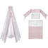 SADA DO DĚTSKÉ POSTÝLKY, - bílá/růžová, Basics, textil - Patinio SADA DO DĚTSKÉ POSTÝLKY, - bílá/růžová, Basics, textil - Patinio
