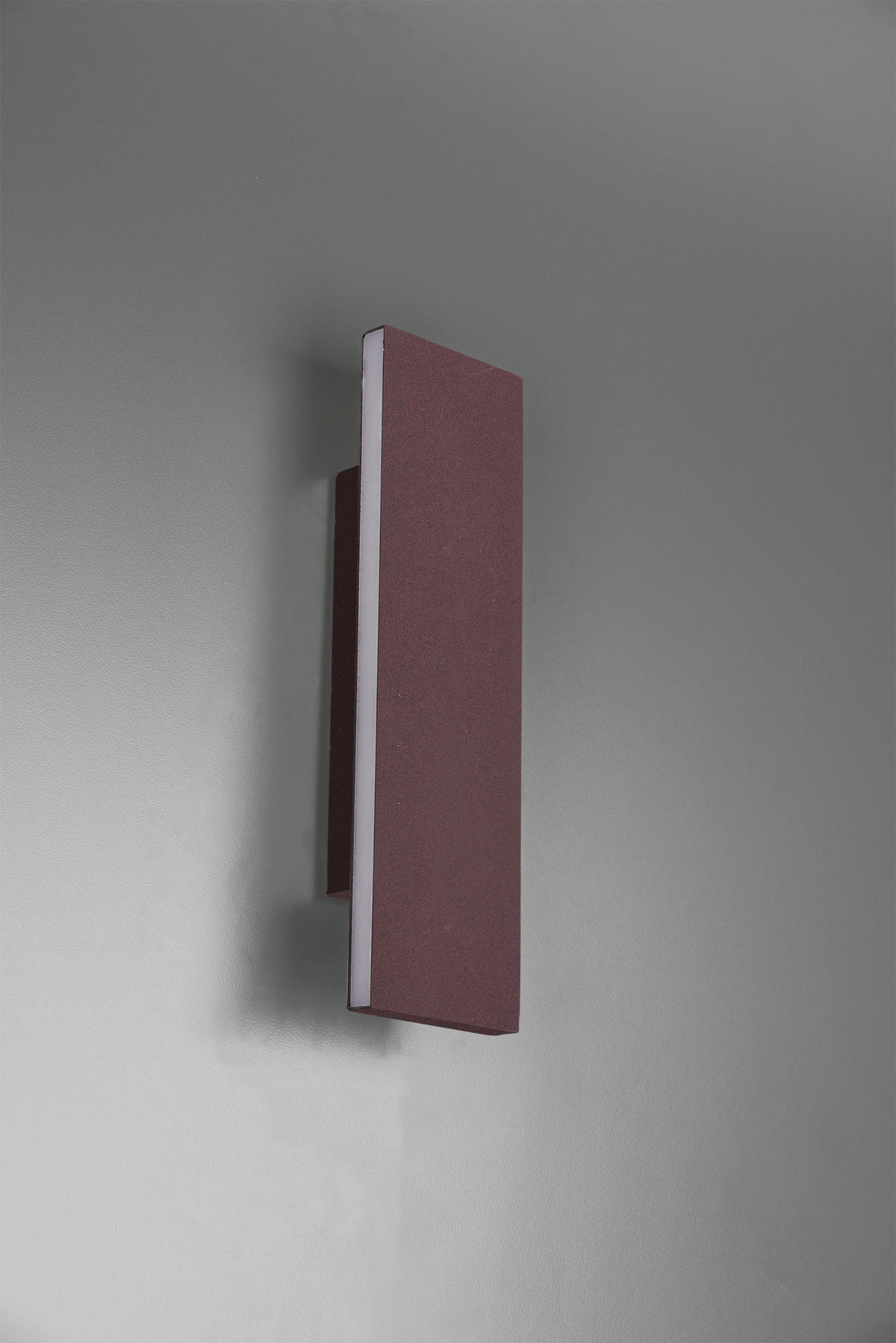 LED-WANDLEUCHTE 28/8/4,5 cm   - Rostfarben/Weiß, KONVENTIONELL, Kunststoff/Metall (28/8/4,5cm) - Trio Leuchten