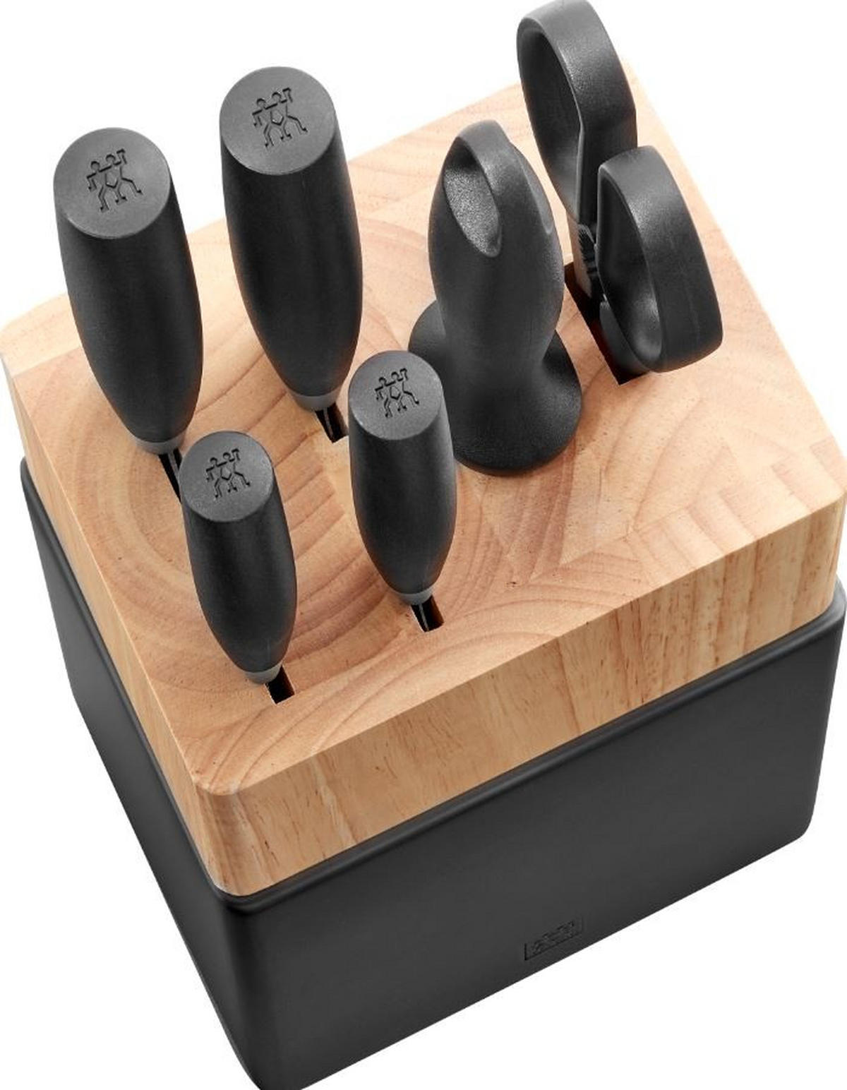 MESSERBLOCK Five Star 7-teilig  - Schwarz, Basics, Holz/Kunststoff - Zwilling
