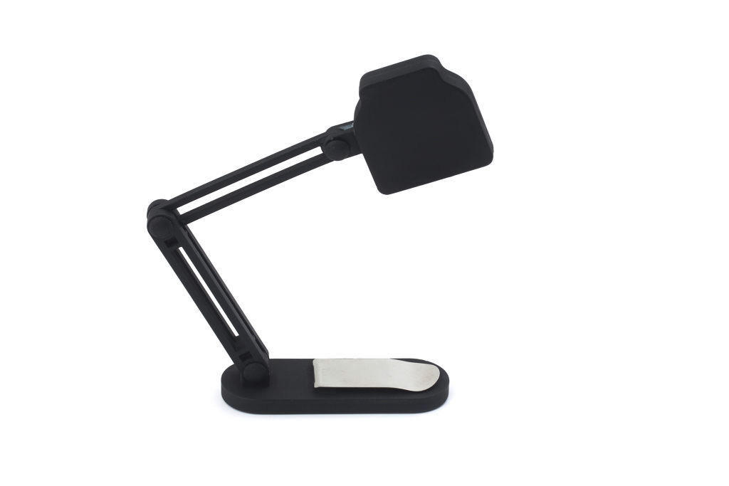 SVÍTIDLO NA ČTENÍ, 14,5/2,5/7,5 cm - černá, Konvenční, plast (14,5/2,5/7,5cm) - Kikkerland