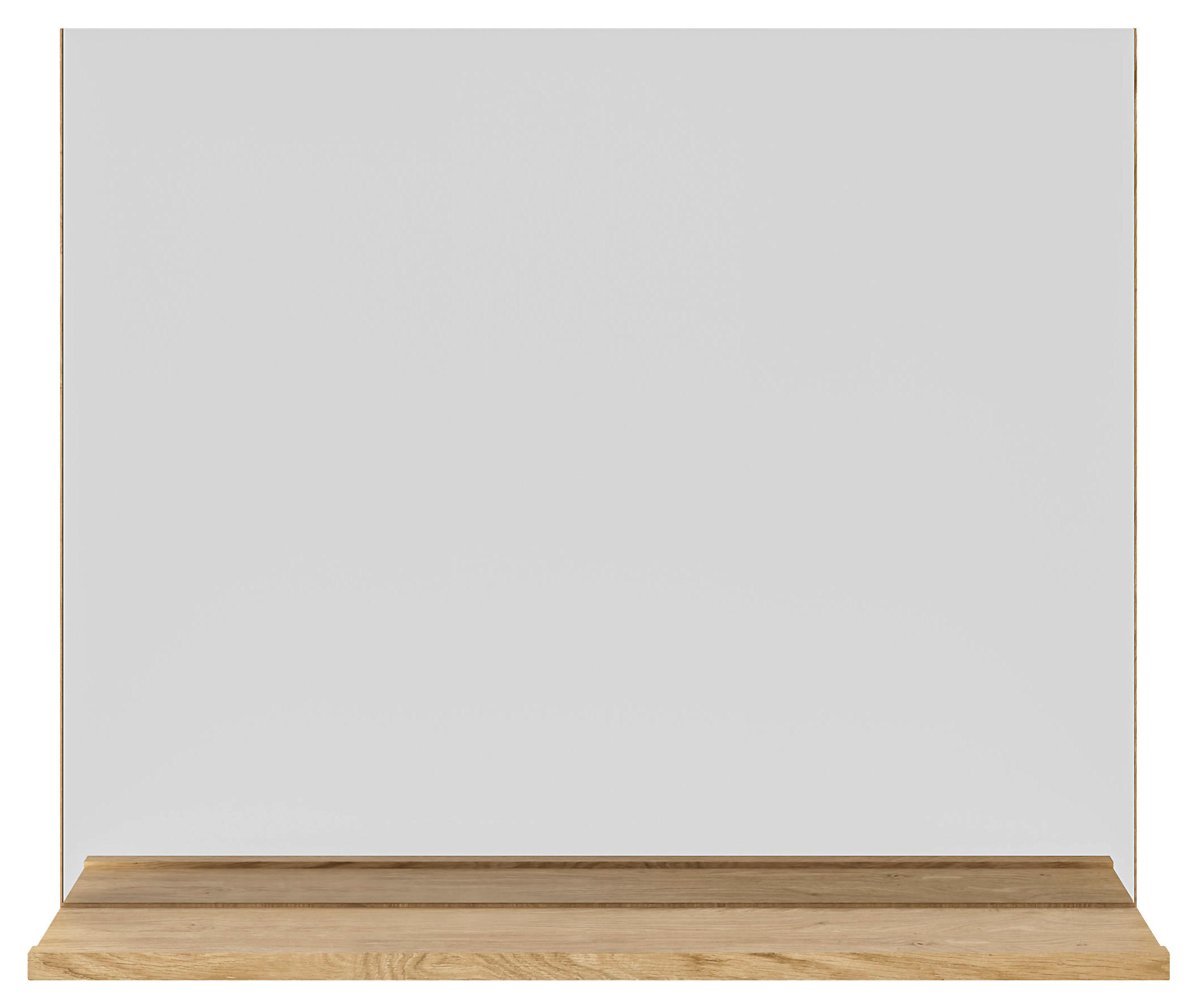 WANDSPIEGEL  - Wildeiche, Natur, Glas/Holz (91cm) - Dieter Knoll
